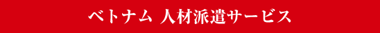 ベトナム 人材派遣サービス